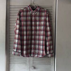 Aeropostale Long Sleeve Plaid Shirt